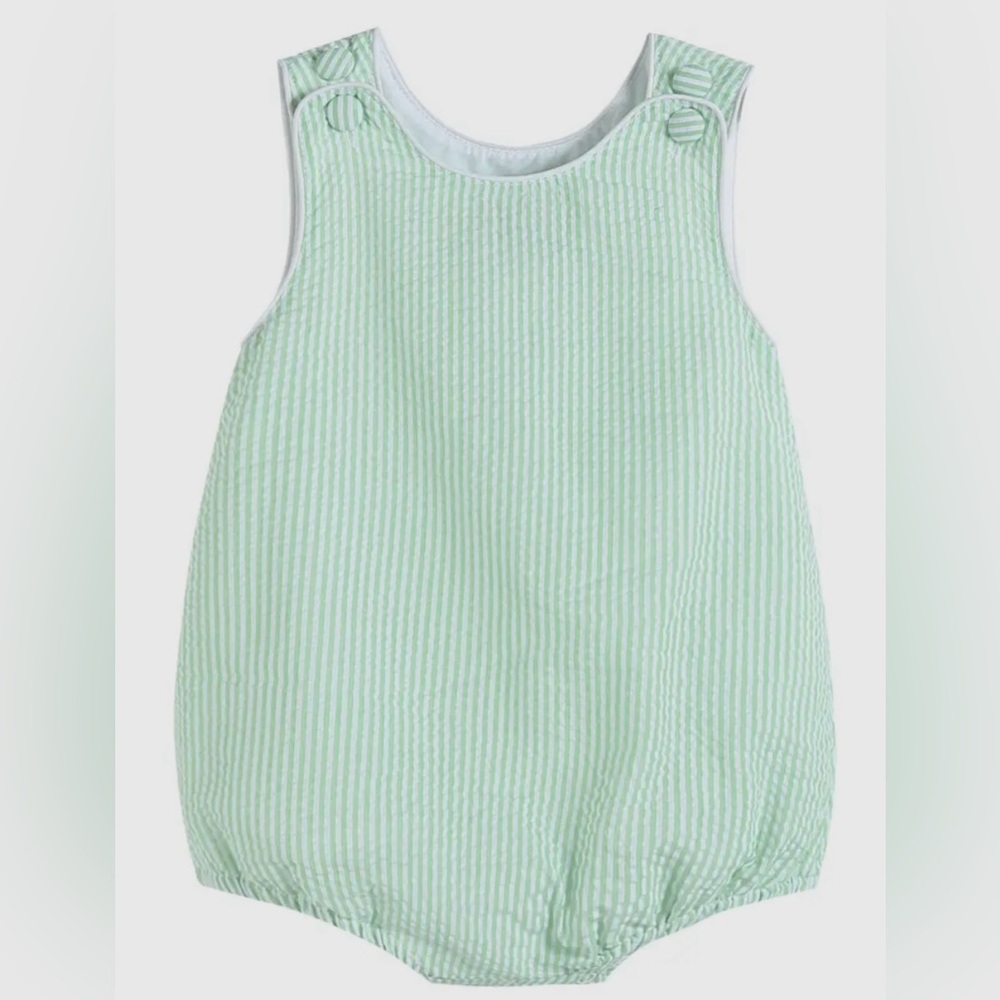 Green Striped Kids Bodysuit
